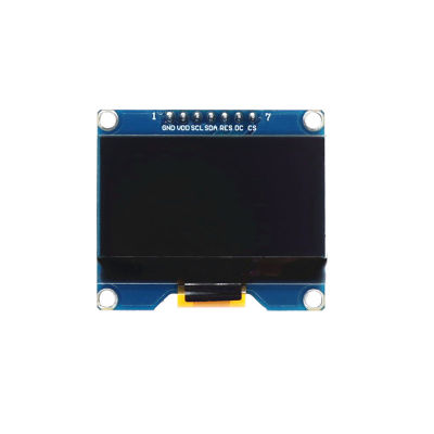 1.54นิ้ว7P โมดูลจอแสดงผล OLED 12864หน้าจอ LCD อินเทอร์เฟซ SPI พอร์ตอนุกรม SSD1309 128*64สีขาวสีน้ำเงินสีเหลืองสำหรับ Stm22