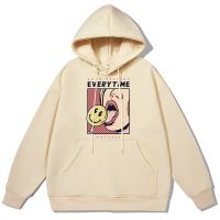 Good Feeling Everytime Beauty Licks Lollipop Couple Hooded Street Hip Hop Clothes Cotton Warm Hoodies Oversize Casual Pullover Size XS-4XL