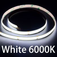 High Density CCT COB LED Dimmable Strip Lights 8mm 312 DC12V 24V Flexible Led Strip Light Linear Ribbon Warm 3000K 4000K 6000K