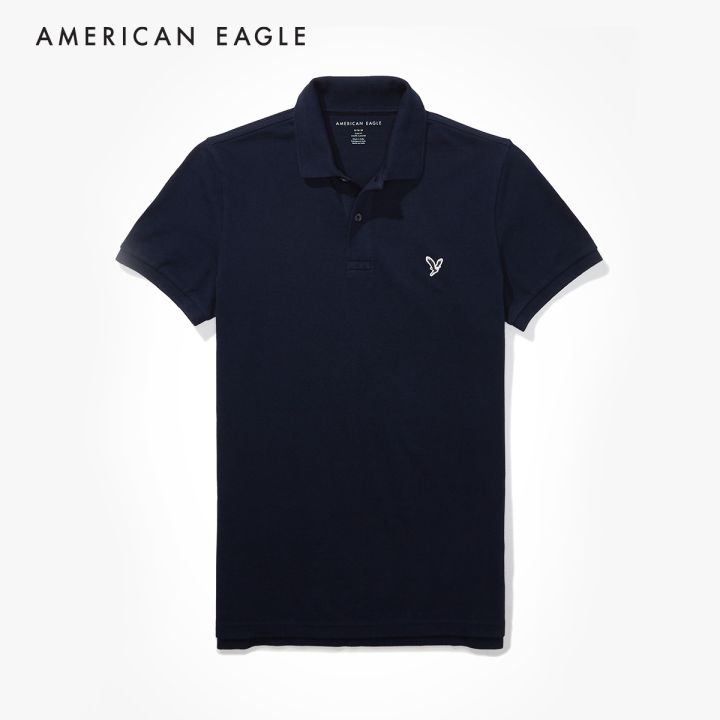 american-eagle-slim-flex-polo-shirt-เสื้อโปโล-ผู้ชาย-ทรงสลิม-nmpo-018-9146-410