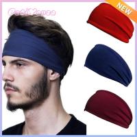 PETIYOUZA 19 สี ดูดซับ ความปลอดภัยในการเล่นกีฬา วิ่งกลางแจ้ง Sweatband นักกีฬา ที่คาดผมกีฬาเหงื่อ ยางรัดผมโยคะ ที่คาดผมสำหรับปั่นจักรยาน