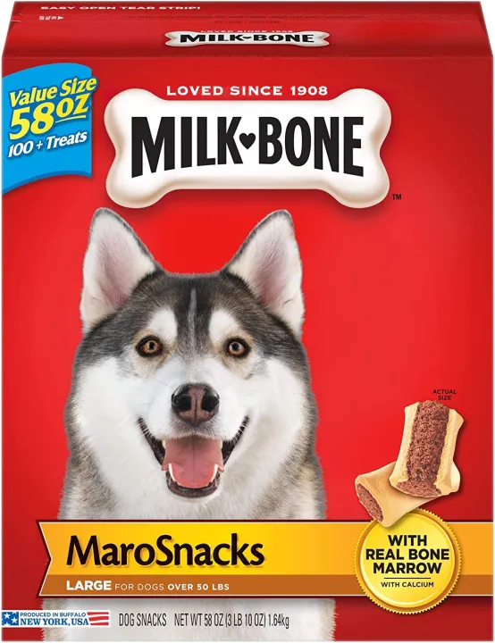 are milk bone marrow snacks safe for dogs