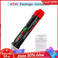 HABOTEST HT90 Non-Contact AC Voltage Detector Tester Pen Smart 12-1000V Pen Tester Voltage Tester Contactless Voltage Indicator