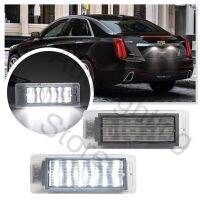 ป้ายทะเบียน Led 2ชิ้นสำหรับ Cadillac Cts 2011 2023 Srx 2010 2016 Xts Elr Buick Encore Verano Enclave Envision Canbus