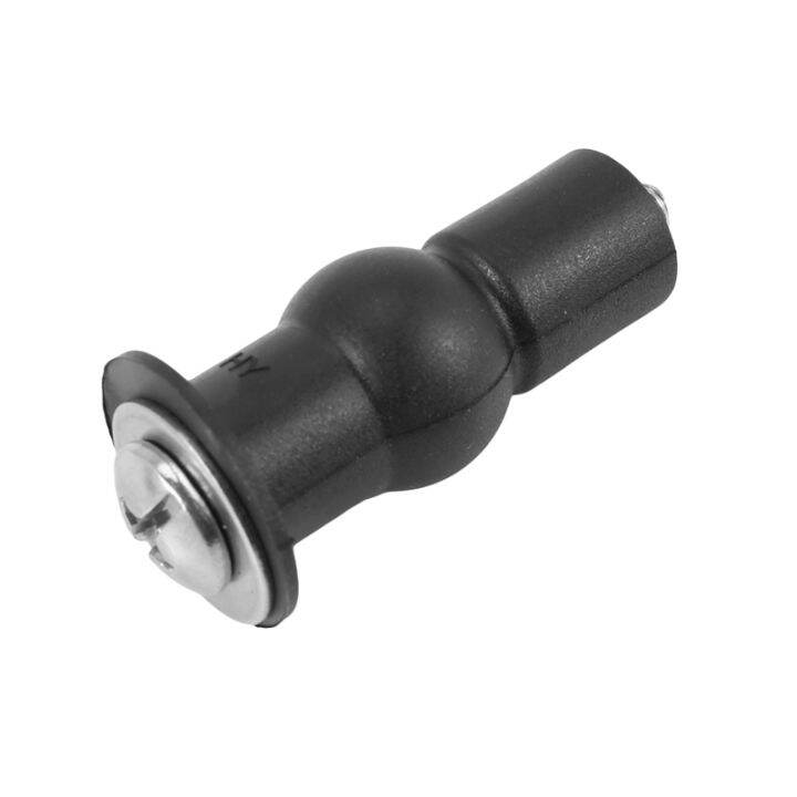 4X Toilet Seat TOP FIX Seat Hinge Hole Fixings Well Nut Screw Rubber