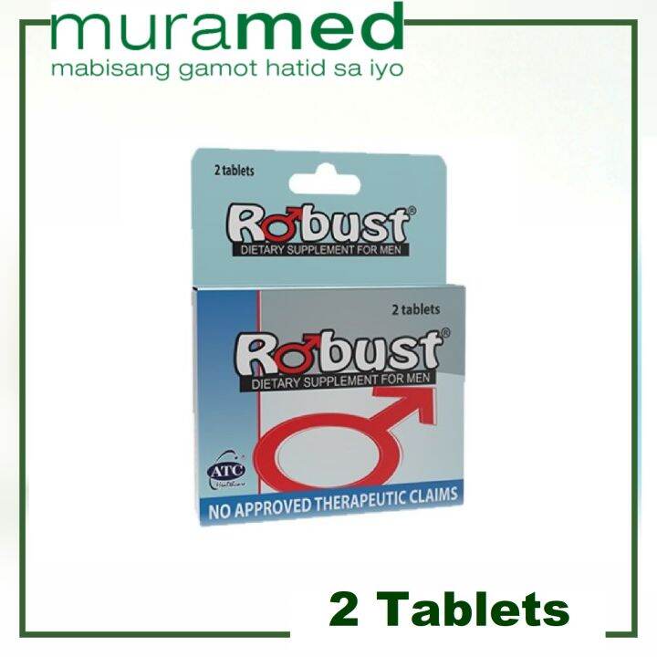 ATC Robust 550 mg Tablet 2's/Pack | Lazada PH