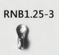 หางปลากลมเปลือย รุ่น RNB 1.25-3 ( 100 pcs )  ( สาย 0.5-1.5 sqmm )