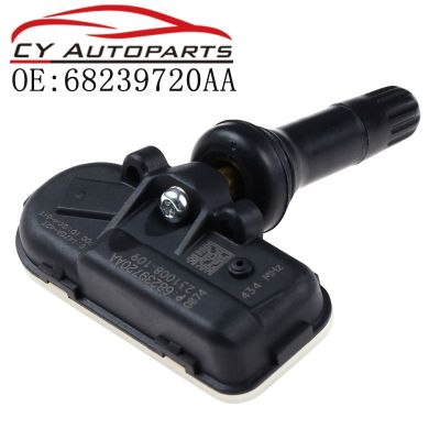 เซนเซอร์วัดความดันยางใหม่/ดั้งเดิมสำหรับ Jeep Cherokee Ram 1500 2500 3500 434MHz 68239720AA TPMS