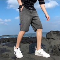 COD ✘◙♟ vffe899 Shorts Men 2022 Summer Fashion Denim Mens Brand ins 7-Point Pants Loose Slimmer Look 5-Point New Style Casual Jeans Korean Version Extra Large Jean