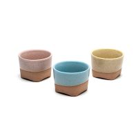 Ceramic Teacup 80Ml Kiln Transformation Stoneware Japanese Style Kung Fu Drinkware Pottery Teacup Tea Cup Set Tasse Cups For Tea