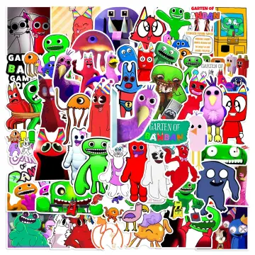 50pcs Alphabet Lore Stickers toys Kawaii Anime Stickers No Repeat