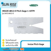 INSIZE 4812-E Pitch Gage 1-10TPI พิทช์ เกจ 1-10TPI