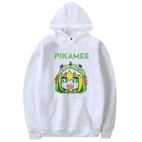 Pikamee-Sudadera con capucha de manga larga para hombre y mujer, ropa de chándal informal Unisex, 2023