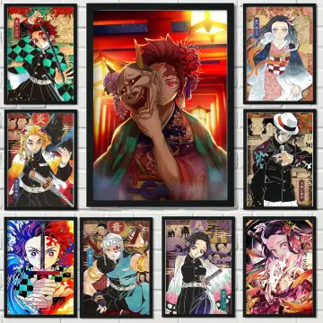 Demon Slayer Poster Anime Manga Art Print Wall Home Room Decor