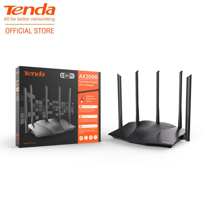 tenda-tx12-pro-เราเตอร์-ax3000-dual-band-gigabit-wifi-6-router-เร้าเตอร์ไวไฟ