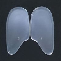 Silicone Gel Heel Cushion Protector O/X Type Foot Corrective Pad Shoe Insert Soft Insole Men Women Orthopedic Insole Heel Pads Shoes Accessories