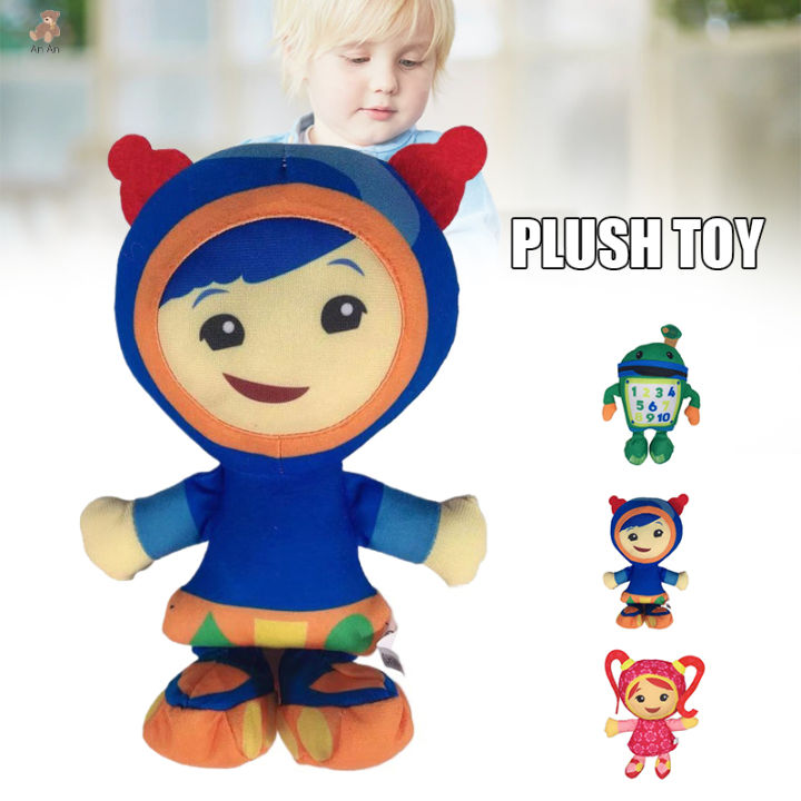 ทีมตุ๊กตาหนานุ่ม-ana-umizoomi-ตุ๊กตาสตัฟขนนุ่มตกแต่งหมอนอิงของขวัญของขวัญของขวัญวันเกิด22ซม