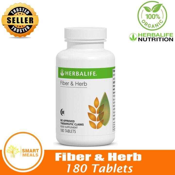 Herbalife Fiber & Herb (180 Tablets) Lazada PH