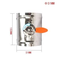 Stainless Steel 201 Damper  Air Valve Motorized Check Valve for 3/4/5/6/8inch Pipe 80/100/125/150/200mm