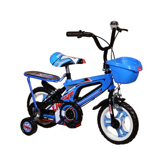 Xe đạp trẻ em nhựa chợ lớn 12 inch k112 có đèn - m1871-x2b - ảnh sản phẩm 2