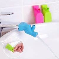 Bathroom Sink Nozzle Faucet Extender Rubber Elastic Water Tap Extension Kitchen Faucet Accessories for Children Kid Hand Washing Showerheads