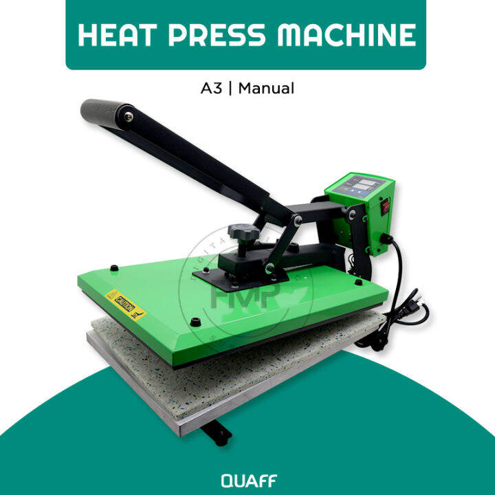 [FMP] A3 Size QUAFF Manual Heat Press Machine Heavy Duty Lazada PH