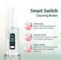 ไฟฟ้า Flosser ฟัน Scaler ทำความสะอาดช่องปากแบบพกพาของขวัญ Flosser ไฟฟ้าในครัวเรือน