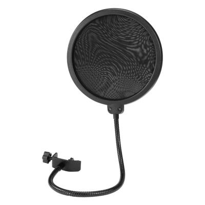 Universal Studio Condenser Microphone Double Layer Pop Filter Flexible Wind Screen Mic Sound Filter for BM 800 k669 Microphone