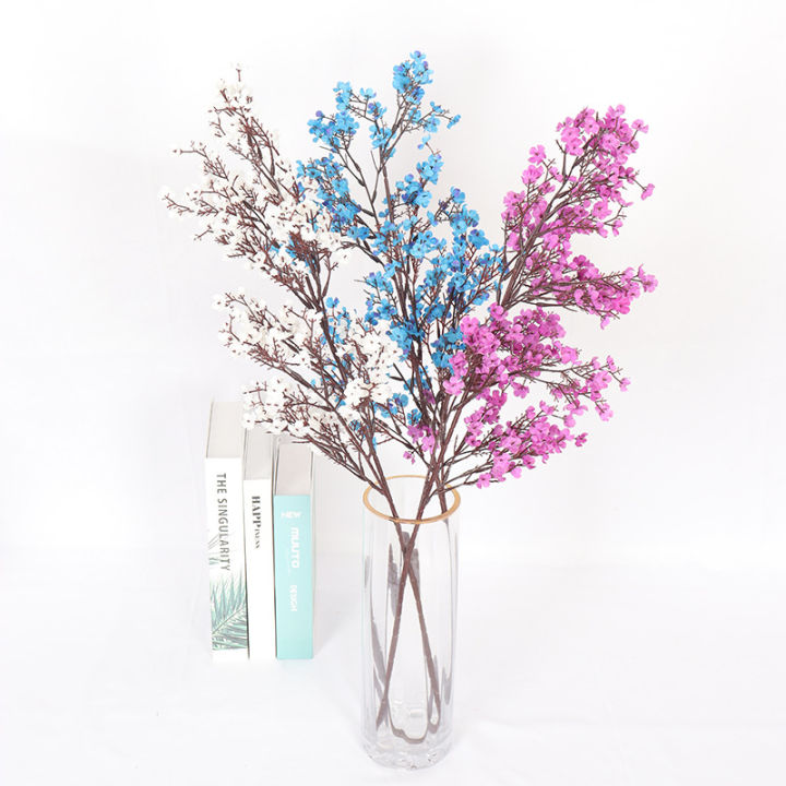 free-shipping-ดอกไม้ประดิษฐ์ดอกไม้กิ่งไม้ปลอมเดี่ยวในร่มห้องนั่งเล่นตกแต่งบ้านดิสเพลย์ดอกไม้ประดับดอกไม้ประดิษฐ์-s