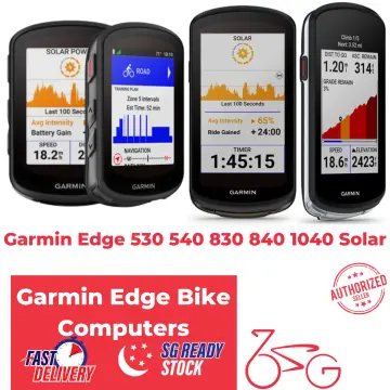 Garmin brings the Edge 540 and Edge 840 Series cycling computers to  Singapore 