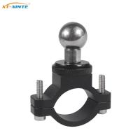 17/20/25mm Aluminum Ball Head Adapter Motorcycle Handlebar 1 inch Base Mount Bike Bicycle Riding Clip for Gopro Insta360 Bracket