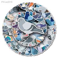 10/30/50PCS Cute Cartoon Pigeon Stickers Graffiti Decals Kids Toy Gift DIY Laptop Wall Phone Suitcase Fridge Car Animals Sticker