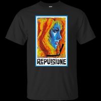 Mens Large T-shirt Repulsion Roman Polanski Catherine Deneuve Retro 1970Film T Harajuku Classic Unique 4XL/5XL/6XL