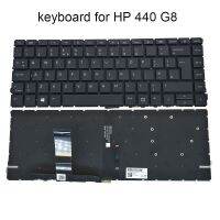 แป้นพิมพ์แล็ปท็อปแบ็คไลท์สำหรับ HP Probook ขนาด440 G8 X8Q GB แบบยูโร Qwerty อะไหล่คอมพิวเตอร์คีย์บอร์ดแล็ปท็อป HPM20A2แบล็คไลท์ขาย