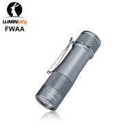 Lumintop FWAA 14500 flashlight triple LED powerful 1200 Lumens with Anduril UI tail switch portable pocket flashlight for capmin