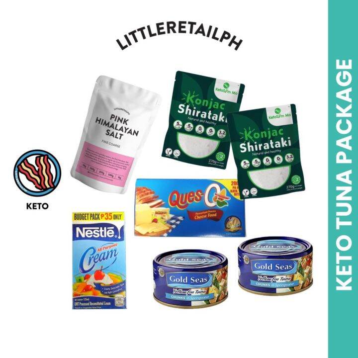Keto Tuna Carbonara Package Lazada PH