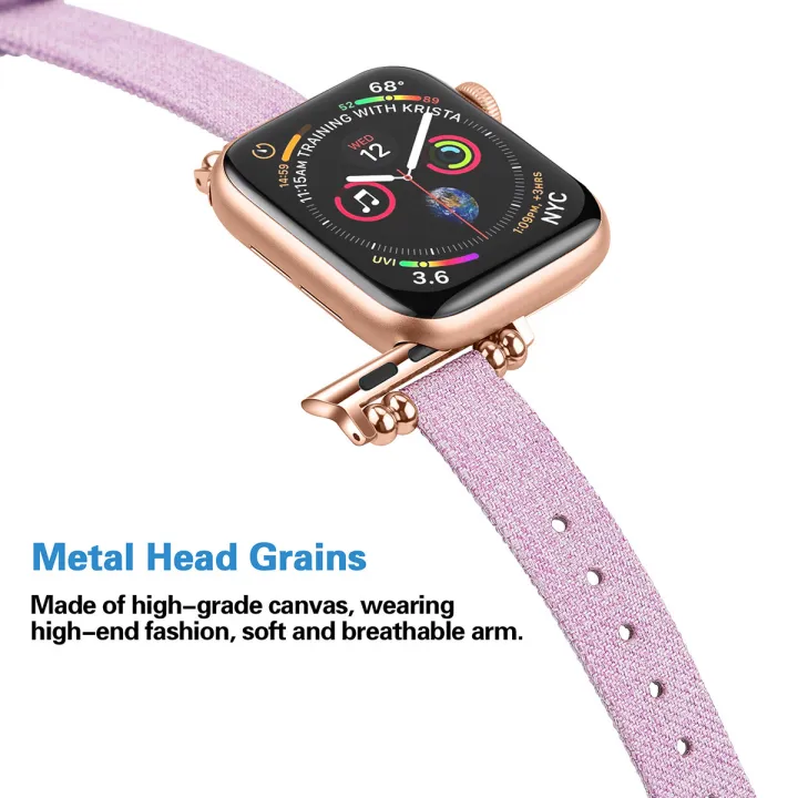 Slim Thin Band Grains Apple Watch Se