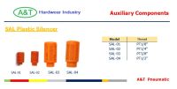 SSLตัวเก็บเสียงพีวีซีขนาดเกลียว1/8”,1/4”,3/8”,1/2