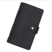 Card Bag กรัเป๋าใส่บัตร96ช่อง หนังPU+พลาสติกใส ขนาด19x10.5x3cm รุ่น OKC001-96