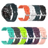 hnfymyi 22mm Silicone Watch Band Strap for Ticwatch Pro 3 E2 S2 GTX Replacement strap