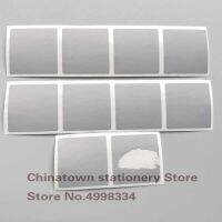 200pcs 22x22mm  GRAY adhesive SCRATCH OFF stickers DIY manual Label Tape hand made scratched stripe card film Stickers  Labels