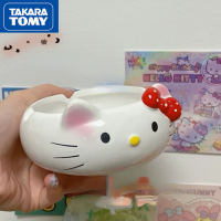 TAKARA TOMY ceramic material cute cartoon Hello ashtray simple creative personality storage box