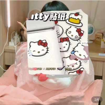 【Ready】🌈 Paradise with the four seasons kitty pink girl heart Hello Kitty cloak cloak house dweller home dormitory air-conditioning blanket