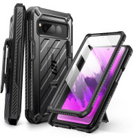 SUPCASE ด้วงยูนิคอร์นโปรเคสสำหรับ Google พิกเซลพับ (2023) เคสพรมสองชั้นเต็มตัวพร้อมตัวป้องกันหน้าจอในตัวขาตั้งและช่องเสียบปากกา