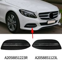 Front Bumper Grille Fog Light Cover &amp; Chrome Trims for Mercedes-Benz C Class W205 C180 C200 C250 2058851223 2058851123