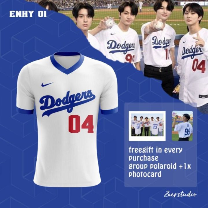 ENHYPEN DODGERS T-SHIRT!! Kung gusto mo Ng matchy matchy fit with enhy