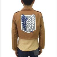 Brown Coat Women Man s Attack On Titan Shingeki No Kyojin Costume Jackets Japanese Anime Clothes