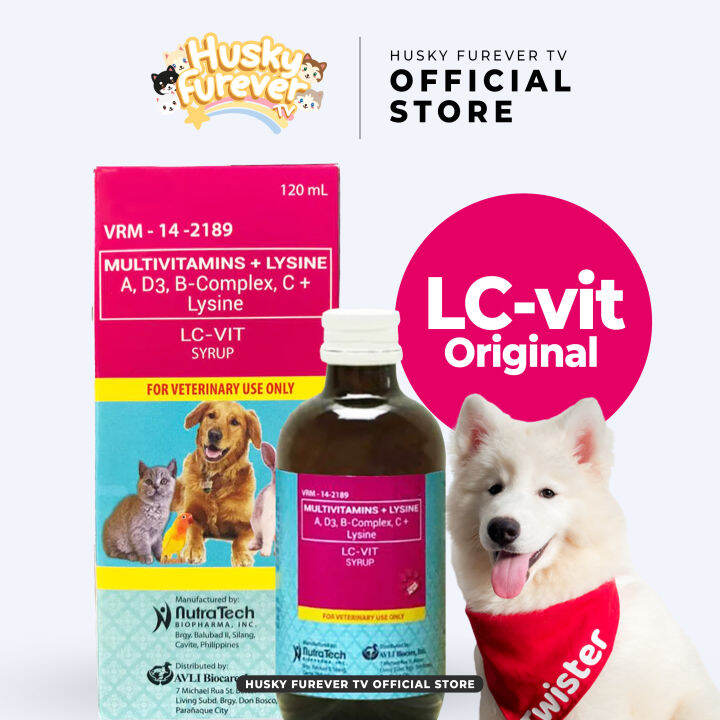 LCVIT Multivitamins Syrup for Dogs and Cats Lazada PH