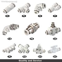 №℗❀ Pneumatic Fitting Better Quality High strength plastics Pipe Connectors White Fittings 6mm 8mm Adapter BSP Thread Tube Connector