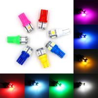 หลอดไฟหรี่หลอด LED T10 5SMD (ราคาคู่ละ 15.-บาท) ขาว สีน้ำเงิน. สีแดง สีเขียว. สีชมพู. สีเหลืองไอซ์บลู 12V